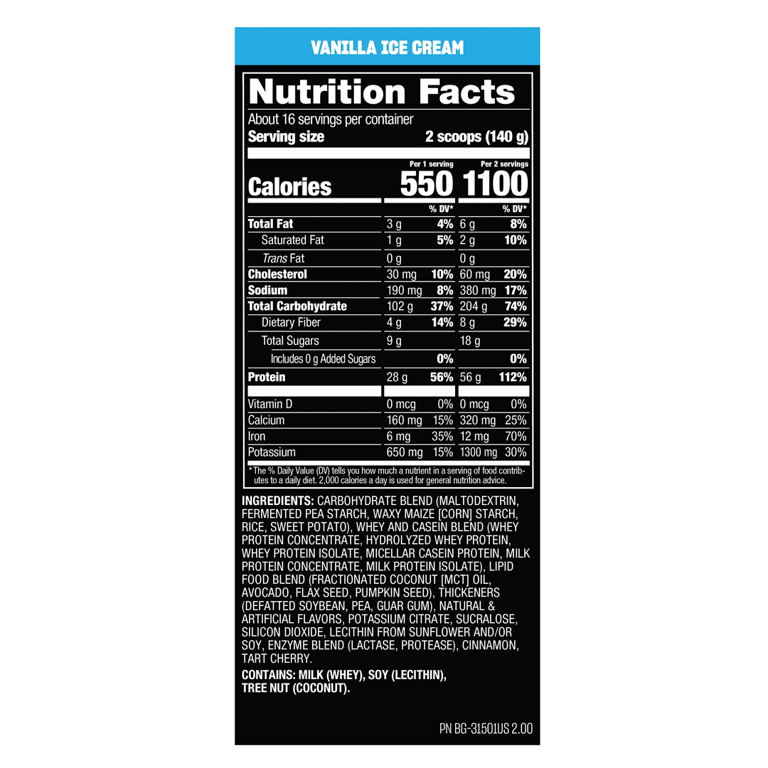 Mutant Mass Gainer 15lb