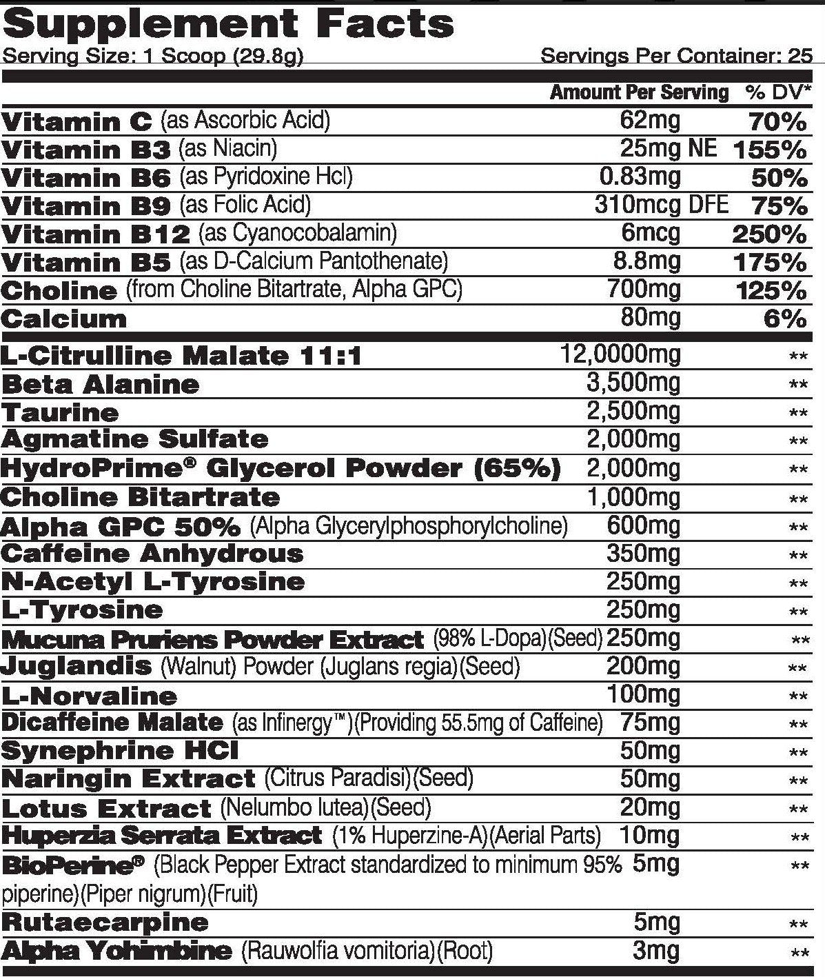 SUPER bioFREAK OMG Pre-Workout - Global Formulas