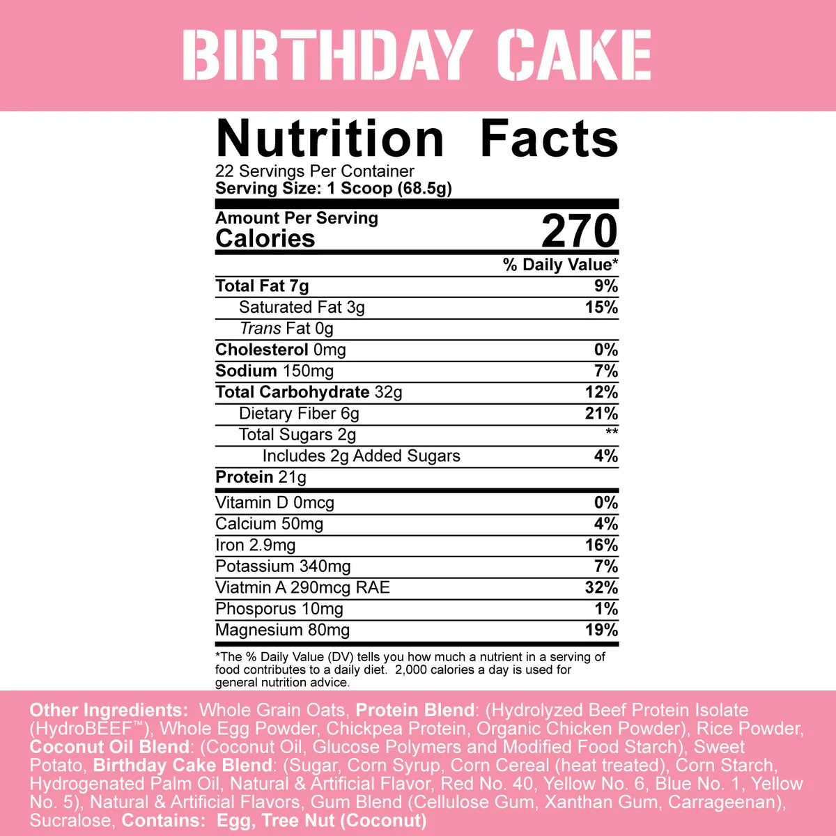 Real Carbs + Protein Meal Replacement