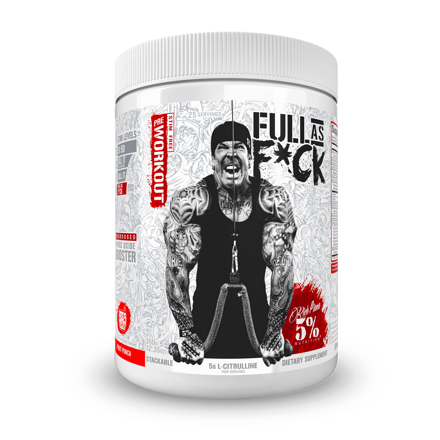 FULL AS F*CK NITRIC OXIDE BOOSTER & NON-STIM PRE-WORKOUT