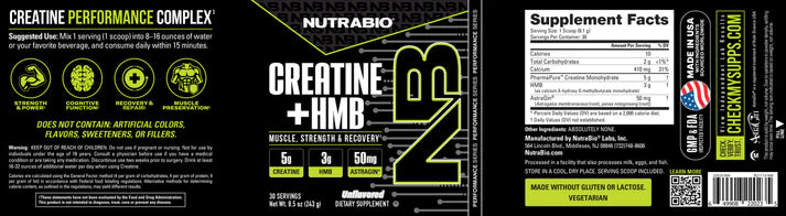 Creatine + HMB