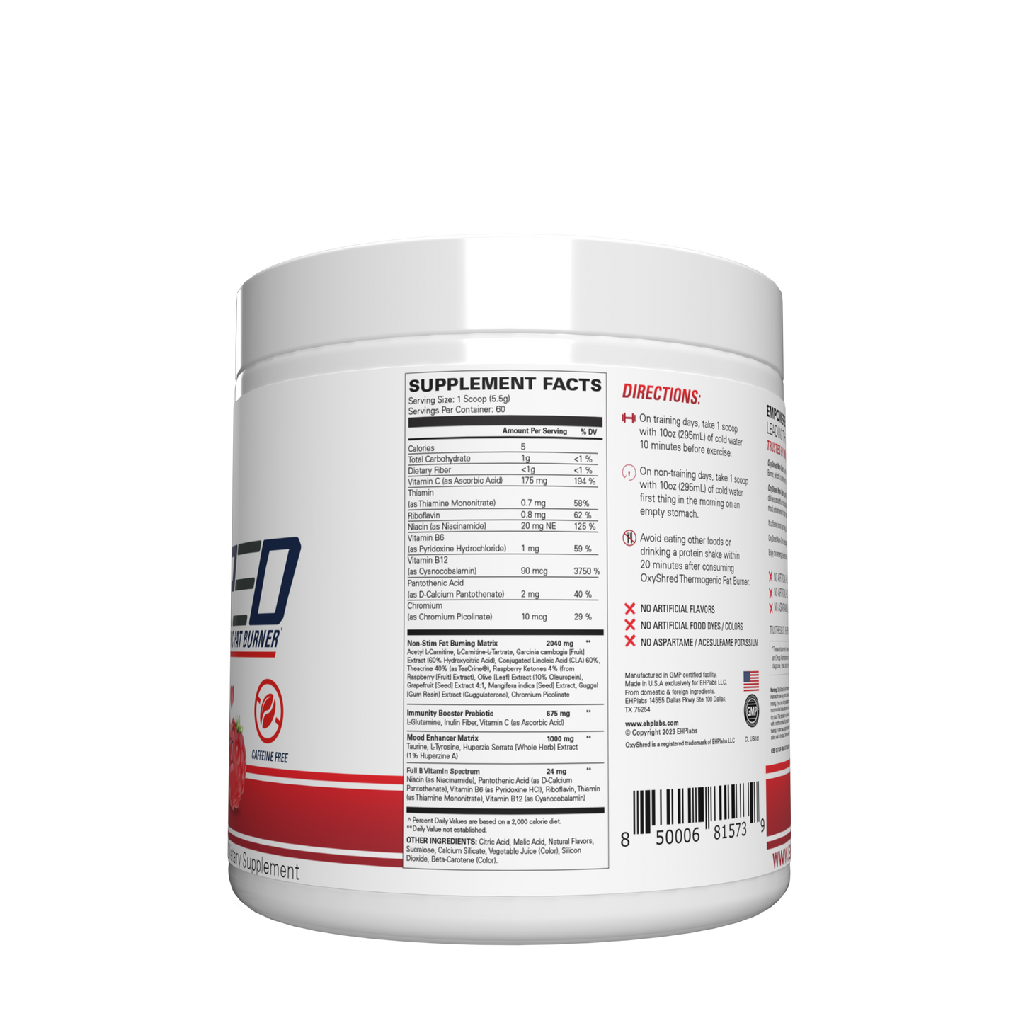 OxyShred Thermogenic Fat Burner