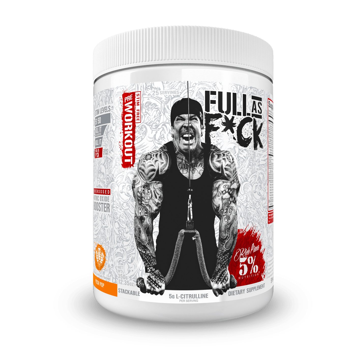 FULL AS F*CK NITRIC OXIDE BOOSTER & NON-STIM PRE-WORKOUT