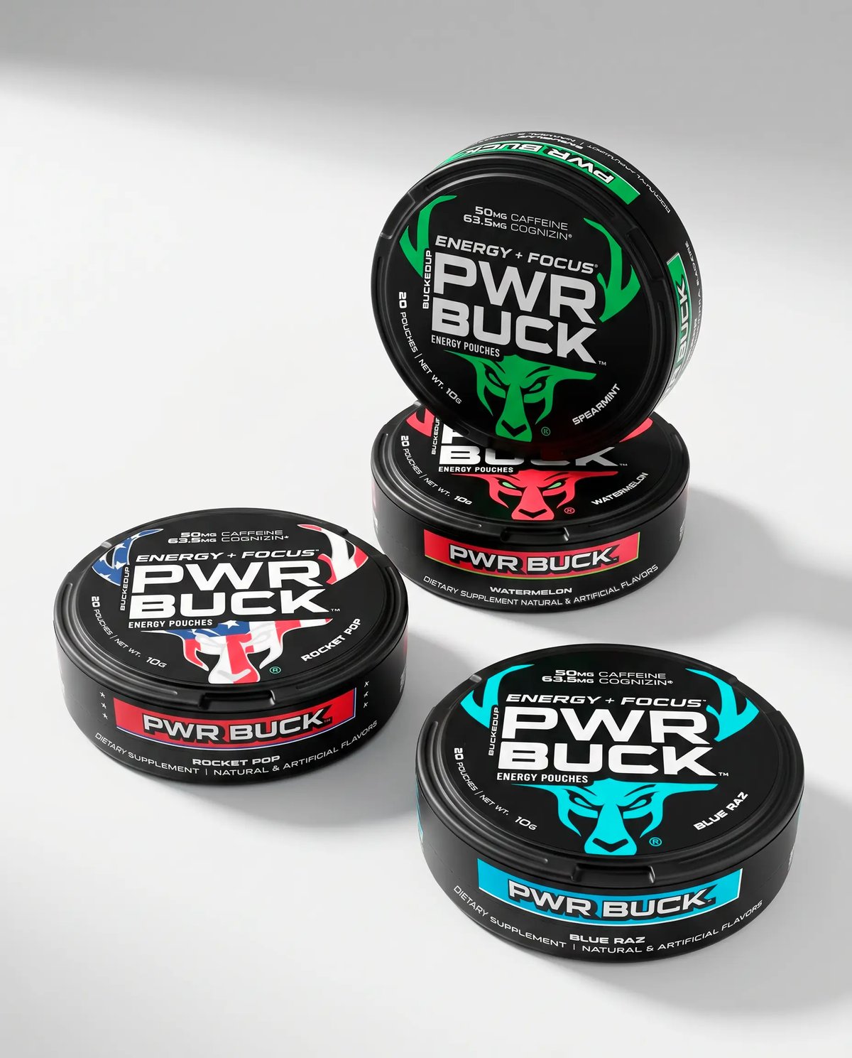 PWR Buck Energy Pouches | 20 Servings | Single Pack