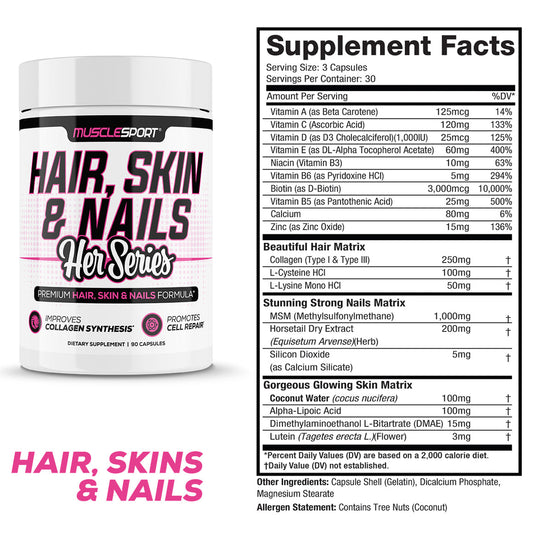 Hair, Skin & Nails Capsules