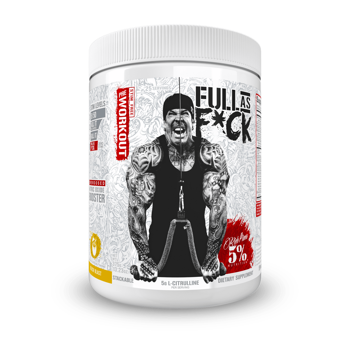 FULL AS F*CK NITRIC OXIDE BOOSTER & NON-STIM PRE-WORKOUT