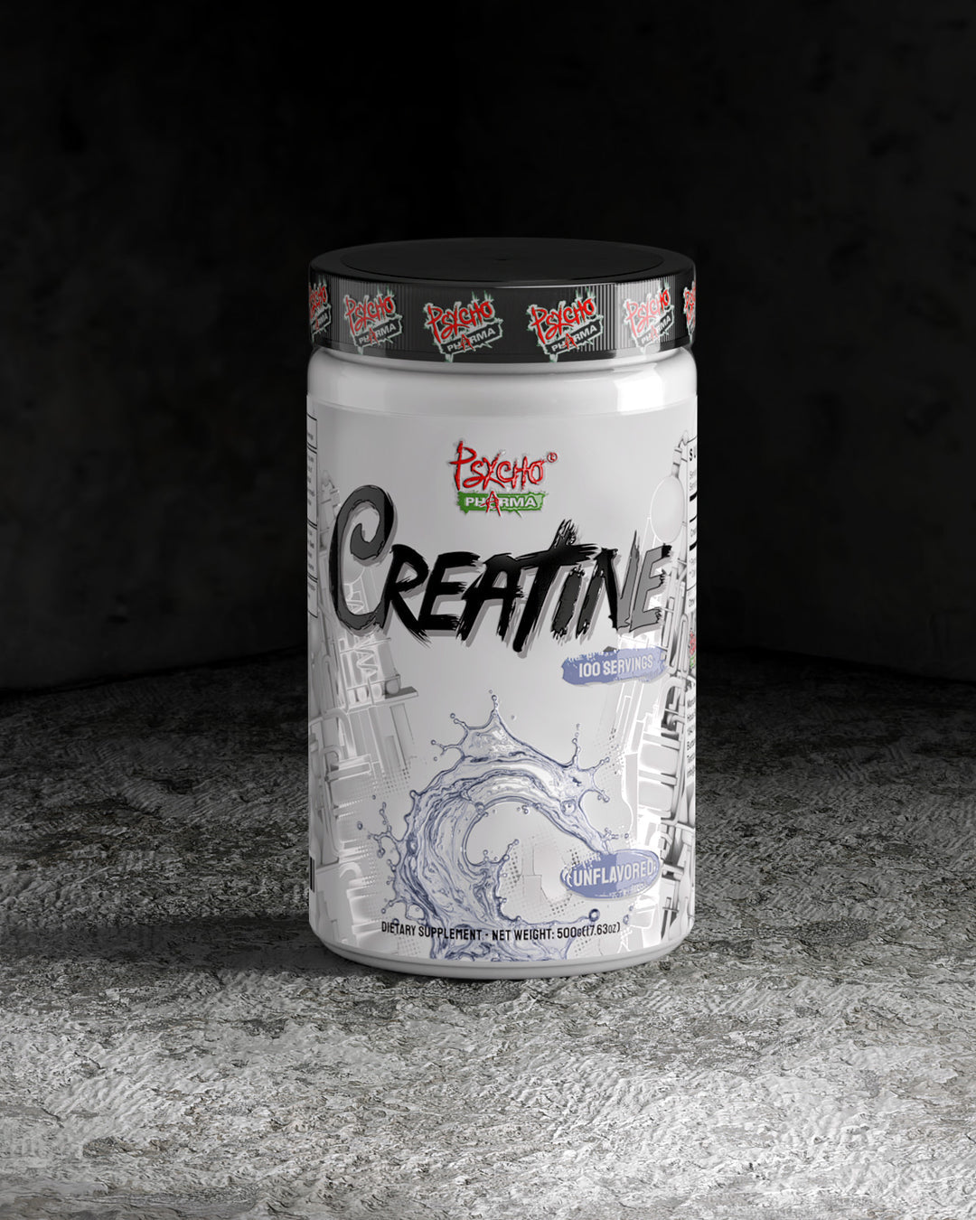 Creatine 100 serv. By Psycho Pharma