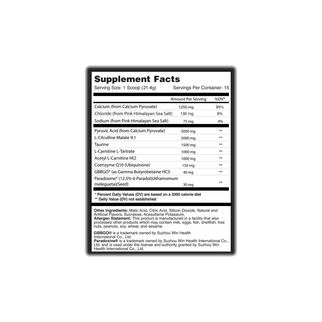 BioBurn Pre Cardio Non-Stim Fat Burner