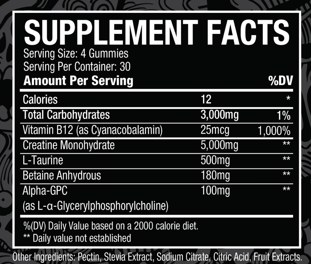 PERFORMANCE FOCUS CREATINE GUMMIES