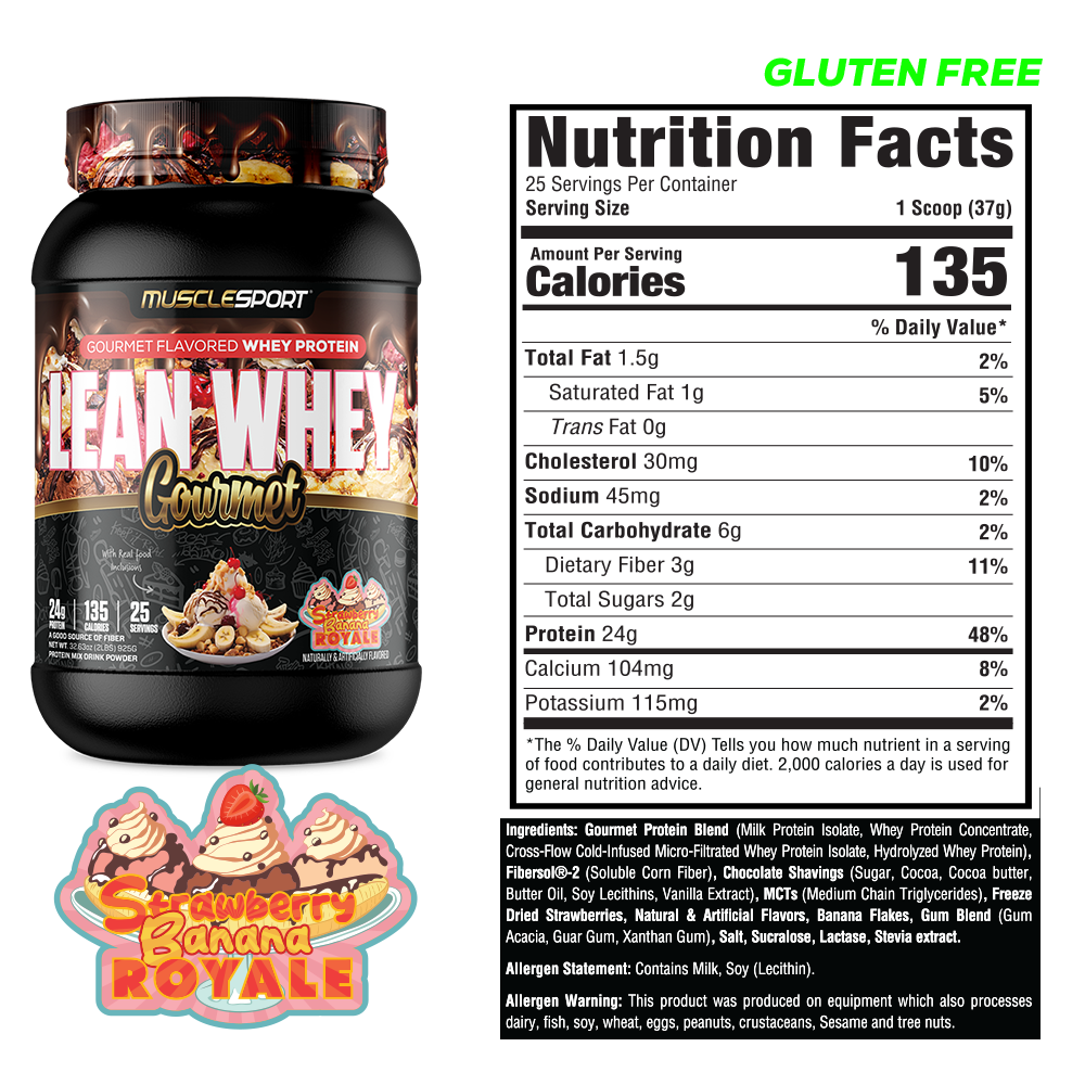 Lean Whey Gourmet Protein