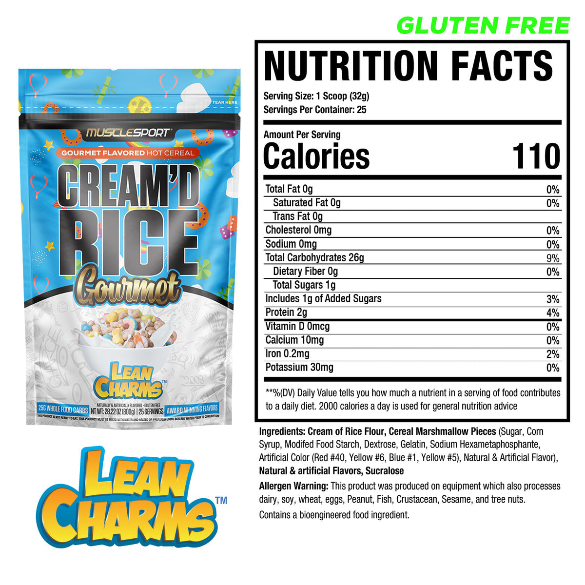 Cream’d Rice Gourmet - Hot Cereal - 25 Servings