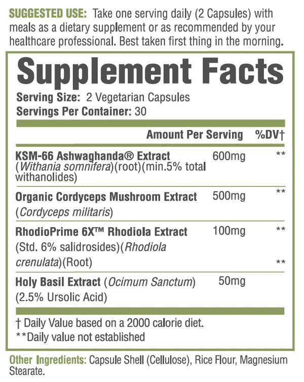 Ashwagandha+ 60 capsules