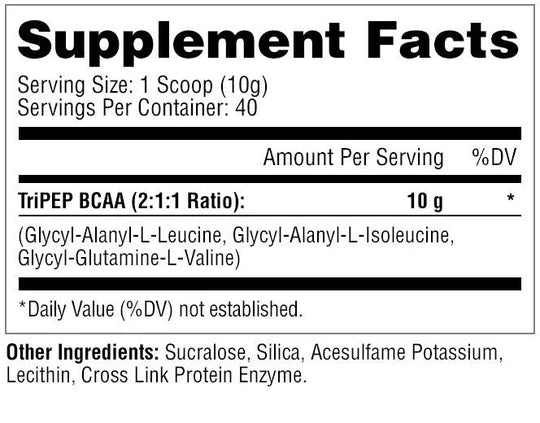 Tri-PEP Unflavored BCAAs