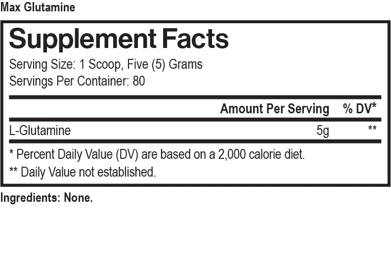 Max Glutamine